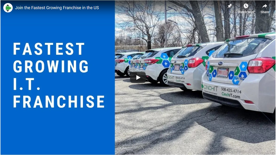 Cinch Franchise is the Fastest Growing IT Franchise