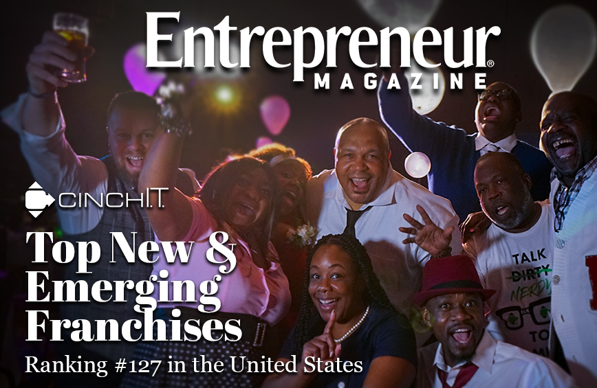 Cinch I.T. Named One of 2022’s Top New & Emerging Franchises by Entrepreneur